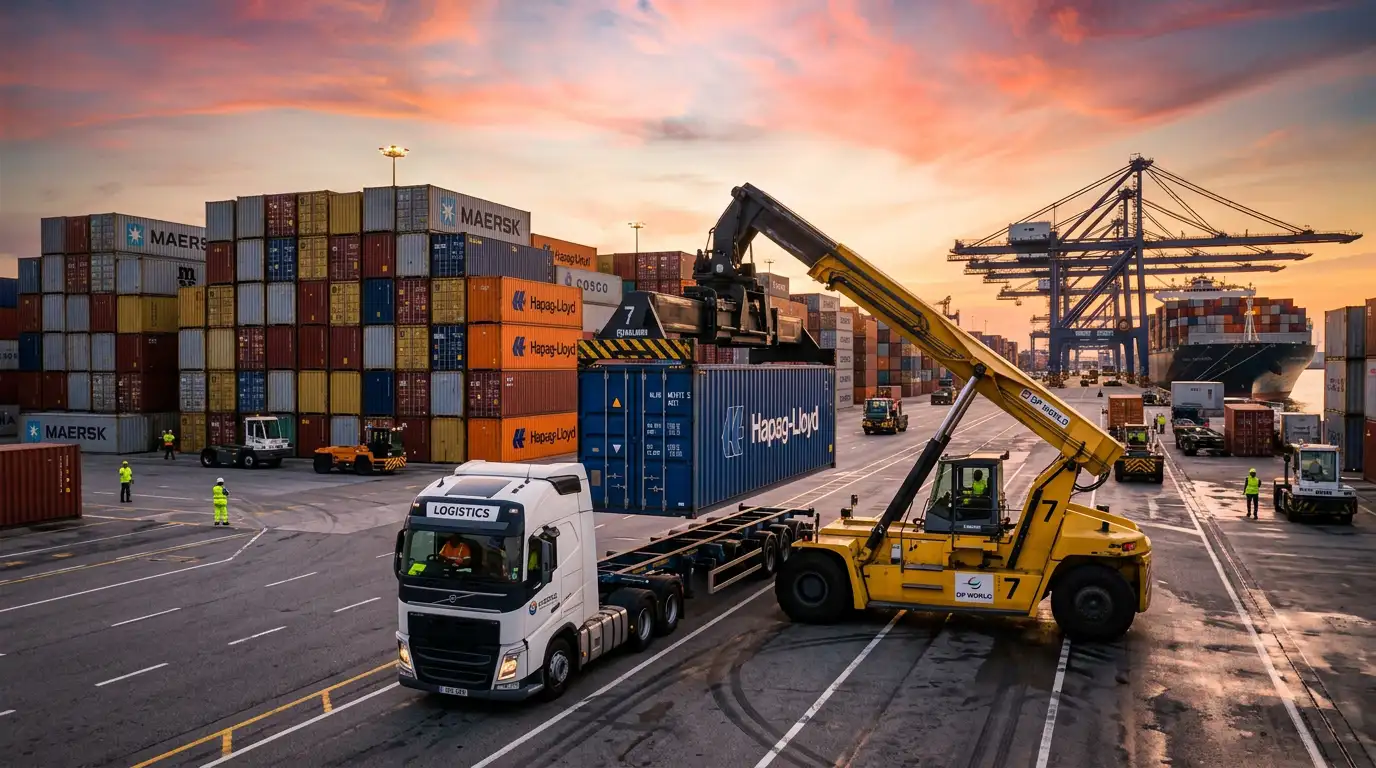 Container logistics operations