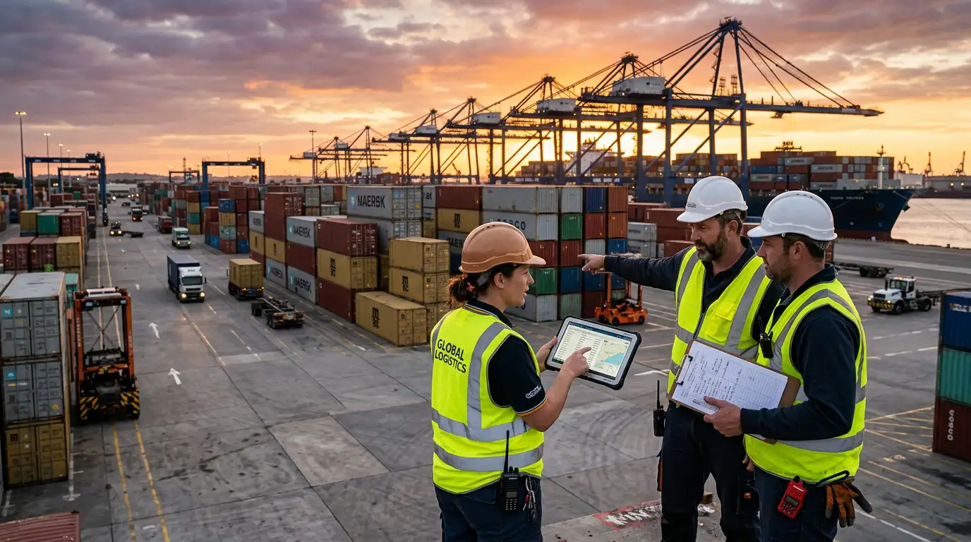 End to end logistics operations